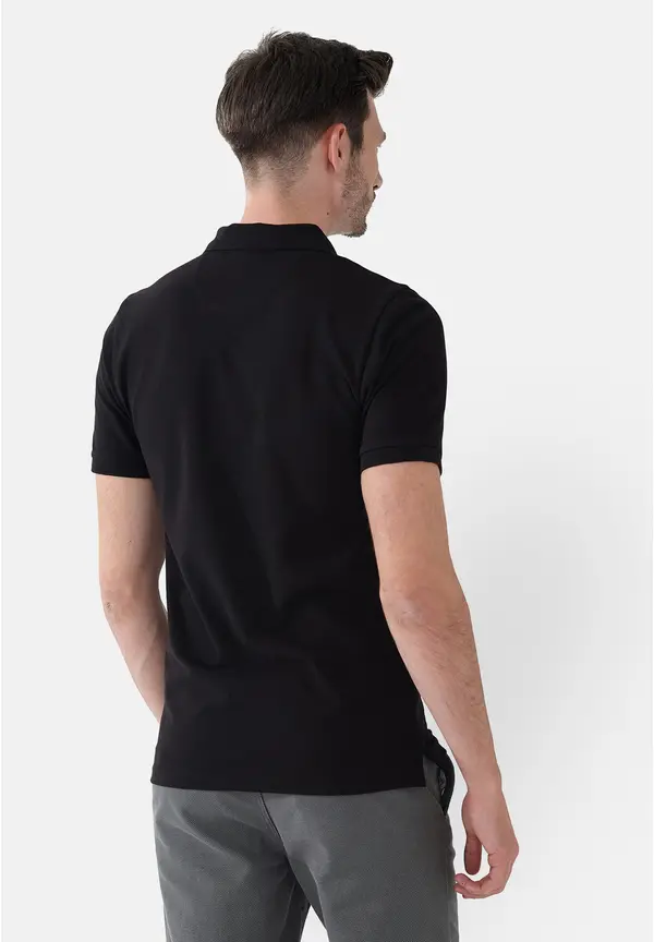 Steffen Klein Poloshirt in Schwarz Sonderangebote