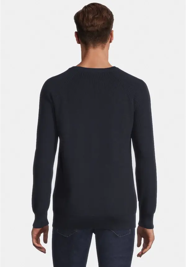 Steffen Klein Pullover Raglan Baumwoll Mix in Marine Bis zu 55% Rabatt