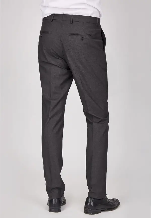 Steffen Klein Anzughose Stoffhose Slim Fit Business in Anthrazit Discount Store für neue Produkte