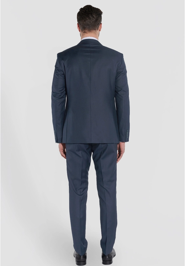 Steffen Klein Designer Anzug Slim Fit in Graublau Zeitlich begrenztes Angebot