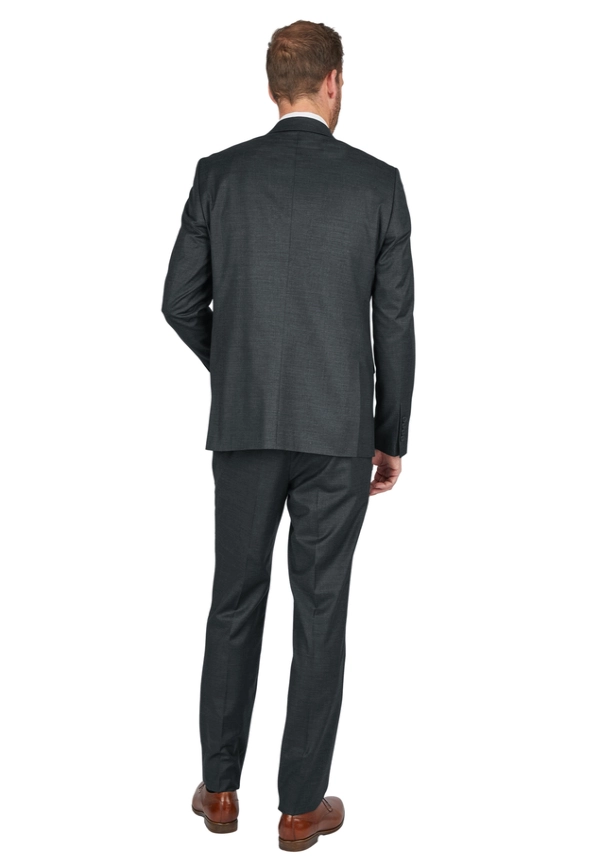 Steffen Klein Anzug Regular Fit elastisch in Anthracite Super Sparpreis