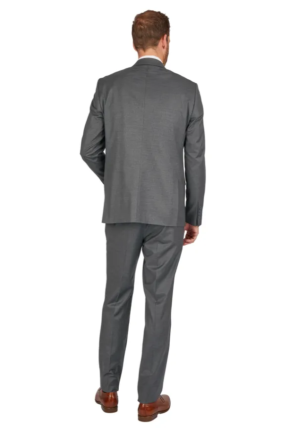 Steffen Klein Anzug Regular Fit elastisch in Grey Wochenangebot