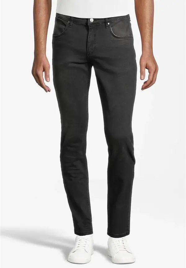Steffen Klein Jeans Slim Fit used in Black denim Sonderangebot der Fabrik
