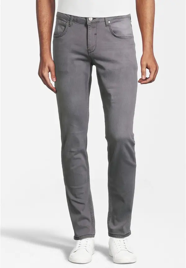 Steffen Klein Jeans Slim Fit used in Grey denim Bis zu 55% Rabatt