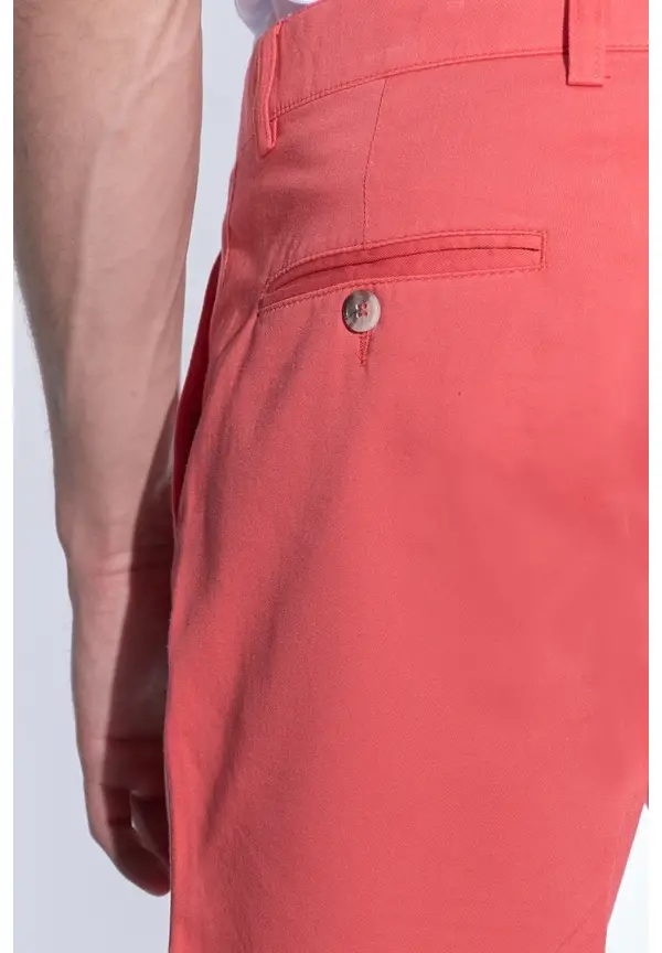 Steffen Klein Chino Shorts in Lachs Nur noch ein Tag übrig