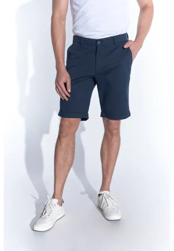 Steffen Klein Chino Shorts in Marine Super Rabatt