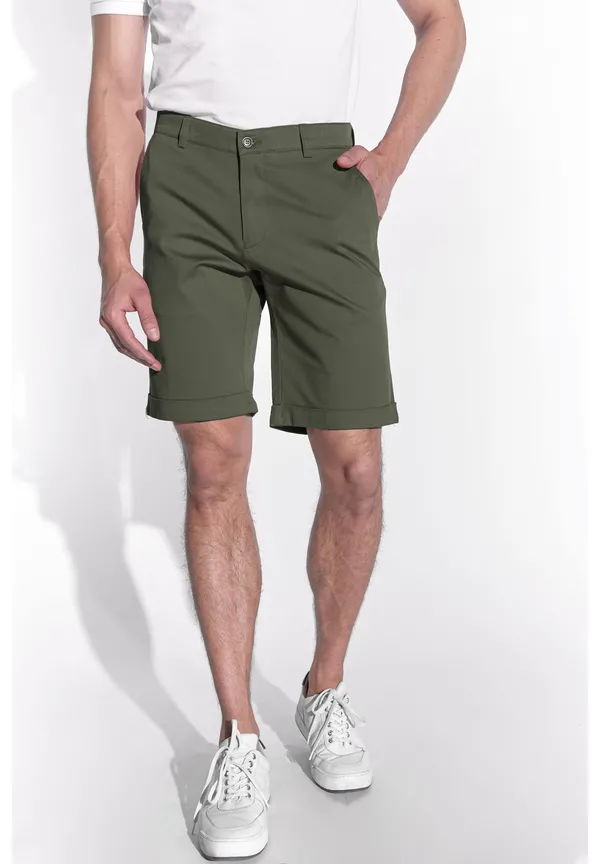 Steffen Klein Chino Shorts in Khaki Riesige Rabatte