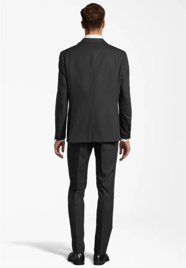 Steffen Klein Anzug Slim Fit elastisch in graphit 2025
