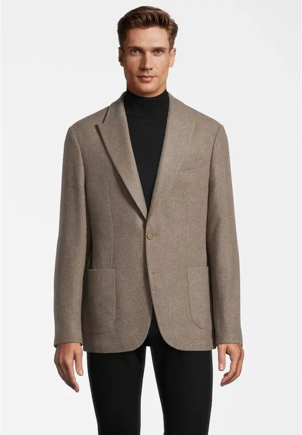Steffen Klein Sakko Woll-Mix in beige Hotsell