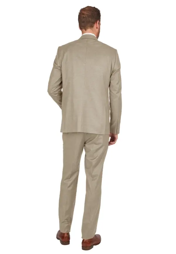 Steffen Klein Anzug Regular Fit elastisch in Beige Versandkostenfrei