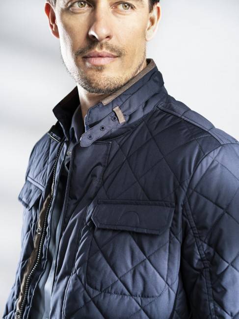 Steinbock Klassische Steppjacke in Karosteppung - kompakt und leicht! Super Sparpreis