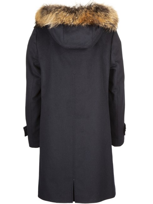 Steinbock Eleganter Kapuzenmantel Bis zu 50% Rabatt