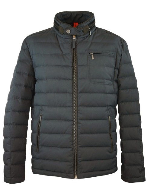 Steinbock Cotton-Mix Jacke mit echter Daune Flash Sale