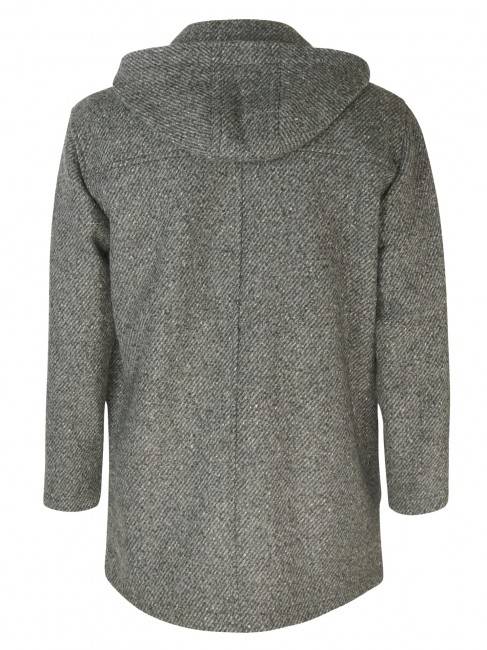 Steinbock Duffle-Coat aus widerstandsfähigem Woll Tweed - ein absoluter Klassiker in Dreiviertellänge! Exklusivangebot