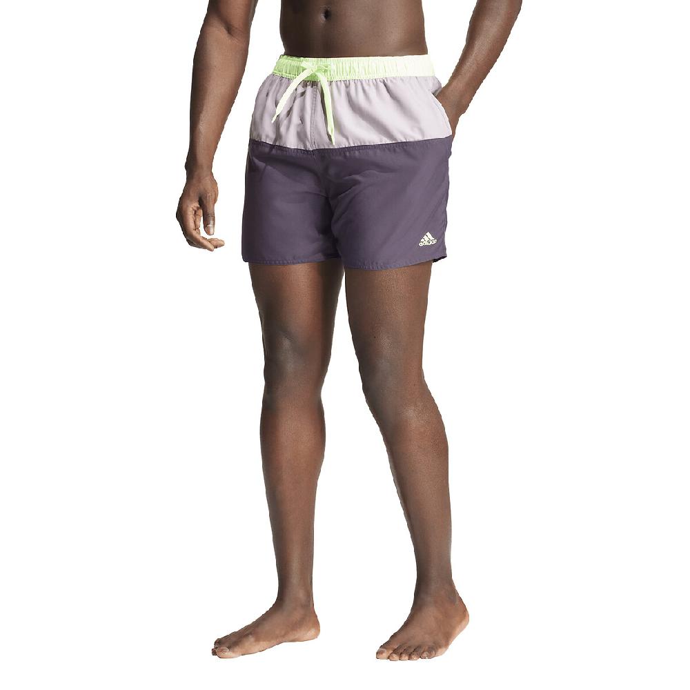﻿laredoute Badeshorts clorwasserbeständig grau/neongrün adidas Performance Exklusivangebot
