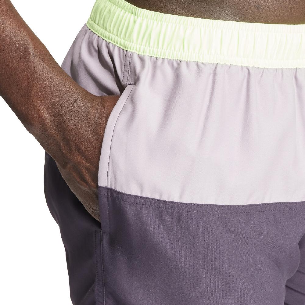 ﻿laredoute Badeshorts clorwasserbeständig grau/neongrün adidas Performance Exklusivangebot