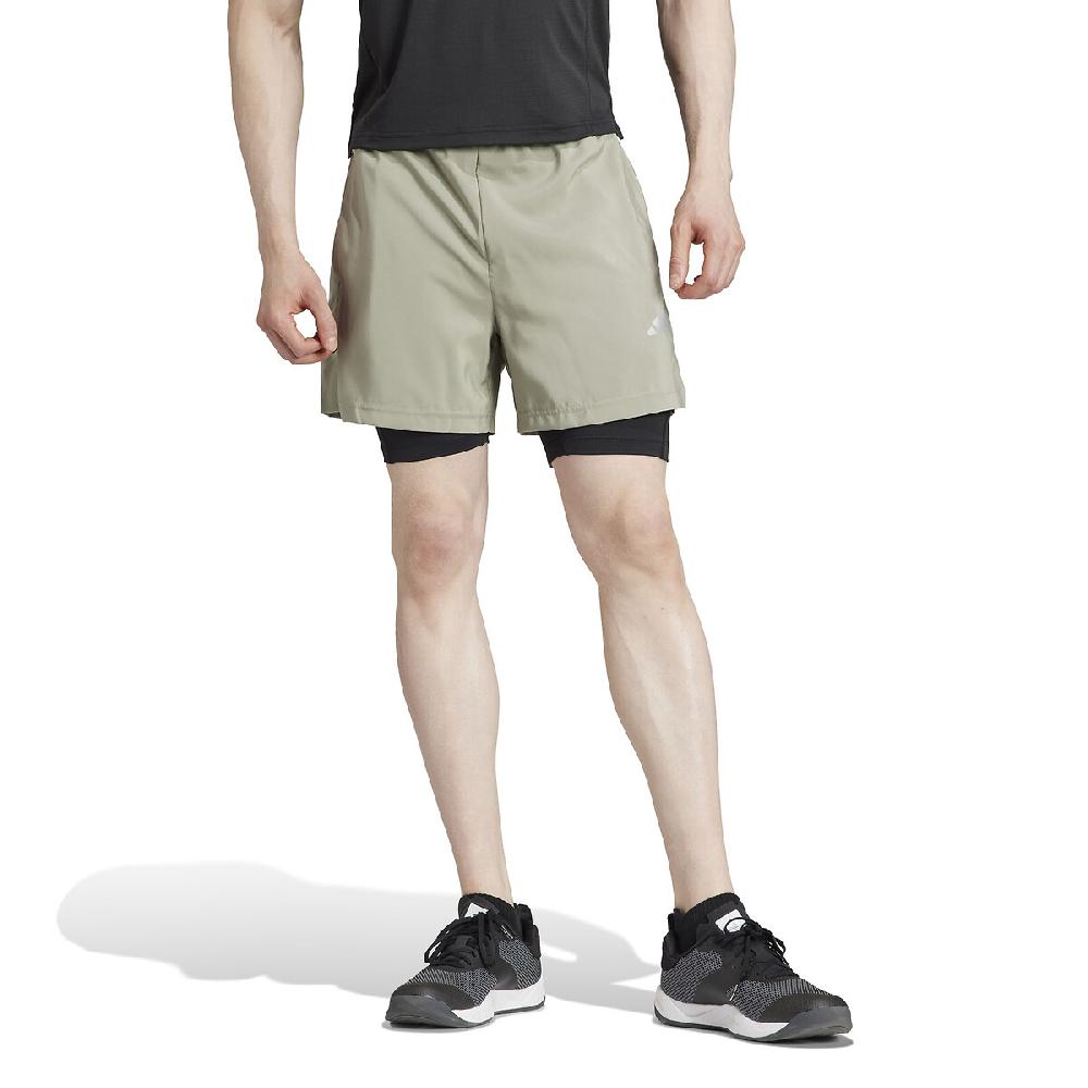 laredoute 2-in-1 Workout-Shorts beige adidas Performance Online Outlet