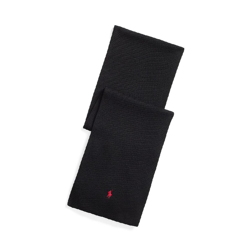 laredoute Schal mit aufgesticktem Logo Merinowolle - POLO RALPH LAUREN Bis zu 65% Rabatt