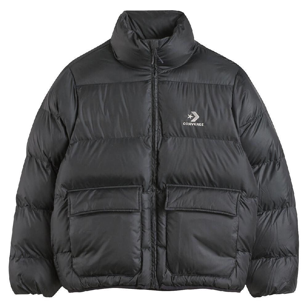laredoute Steppjacke mit kleinem Logo schwarz CONVERSE Osterangebot
