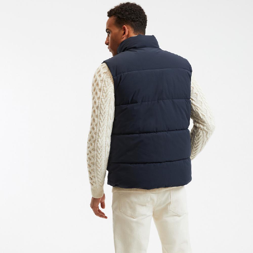 laredoute Kurzes Steppgilet für die Übergangszeit Stehkragen dark navy LA REDOUTE COLLECTIONS Valentinstagsangebot