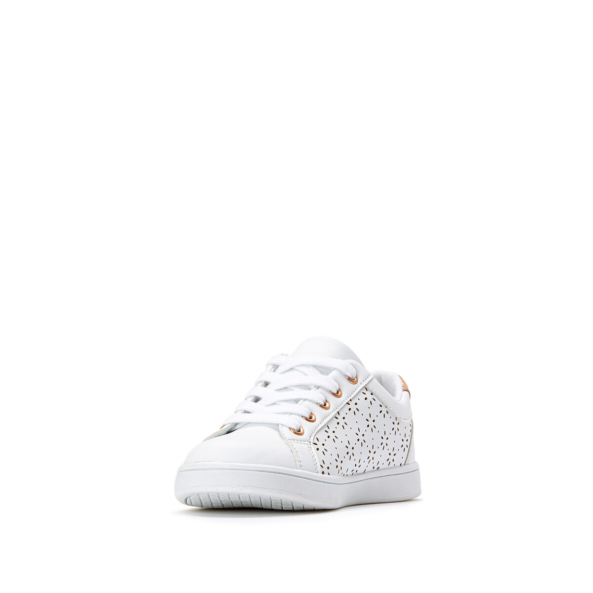 laredoute Sneakers mit Lochmuster Schnürung weiss LA REDOUTE COLLECTIONS Heißer Verkauf