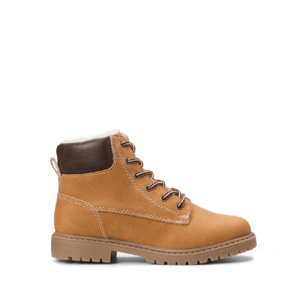 laredoute Gefütterte Boots Schnürung und Reissverschluss kamel LA REDOUTE COLLECTIONS Tägliche Deals