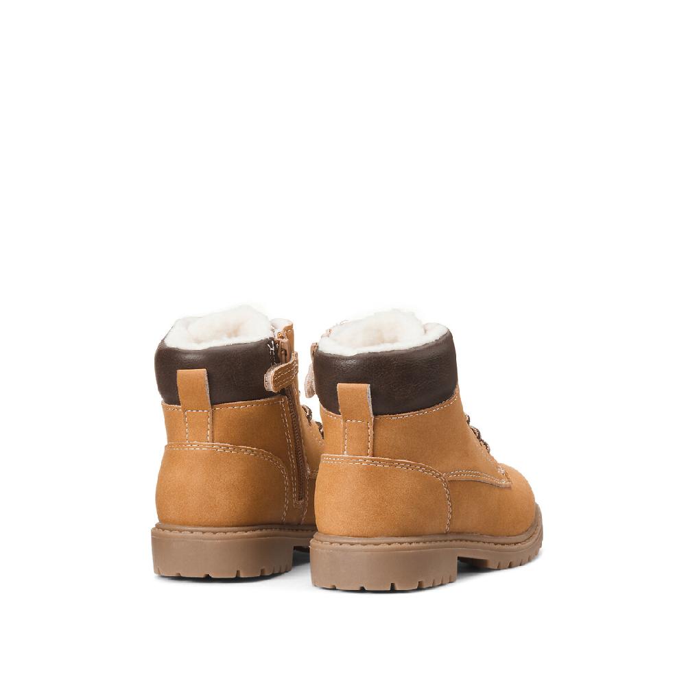 laredoute Gefütterte Boots Schnürung und Reissverschluss kamel LA REDOUTE COLLECTIONS Tägliche Deals