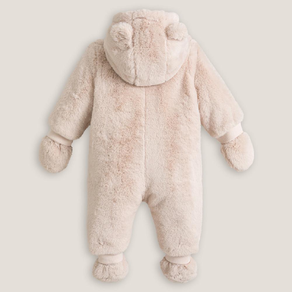 laredoute Kuscheliger Overall mit Kapuze rosa LA REDOUTE COLLECTIONS Nur für heute