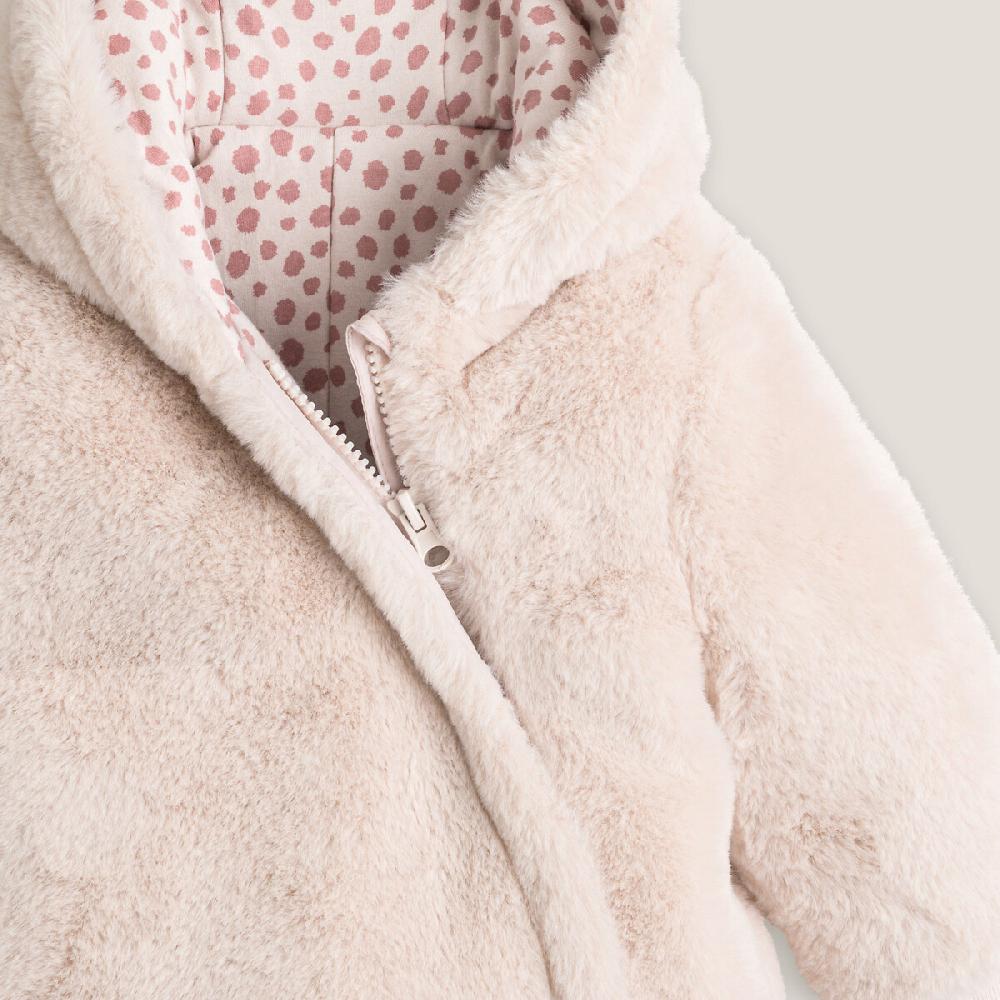 laredoute Kuscheliger Overall mit Kapuze rosa LA REDOUTE COLLECTIONS Nur für heute