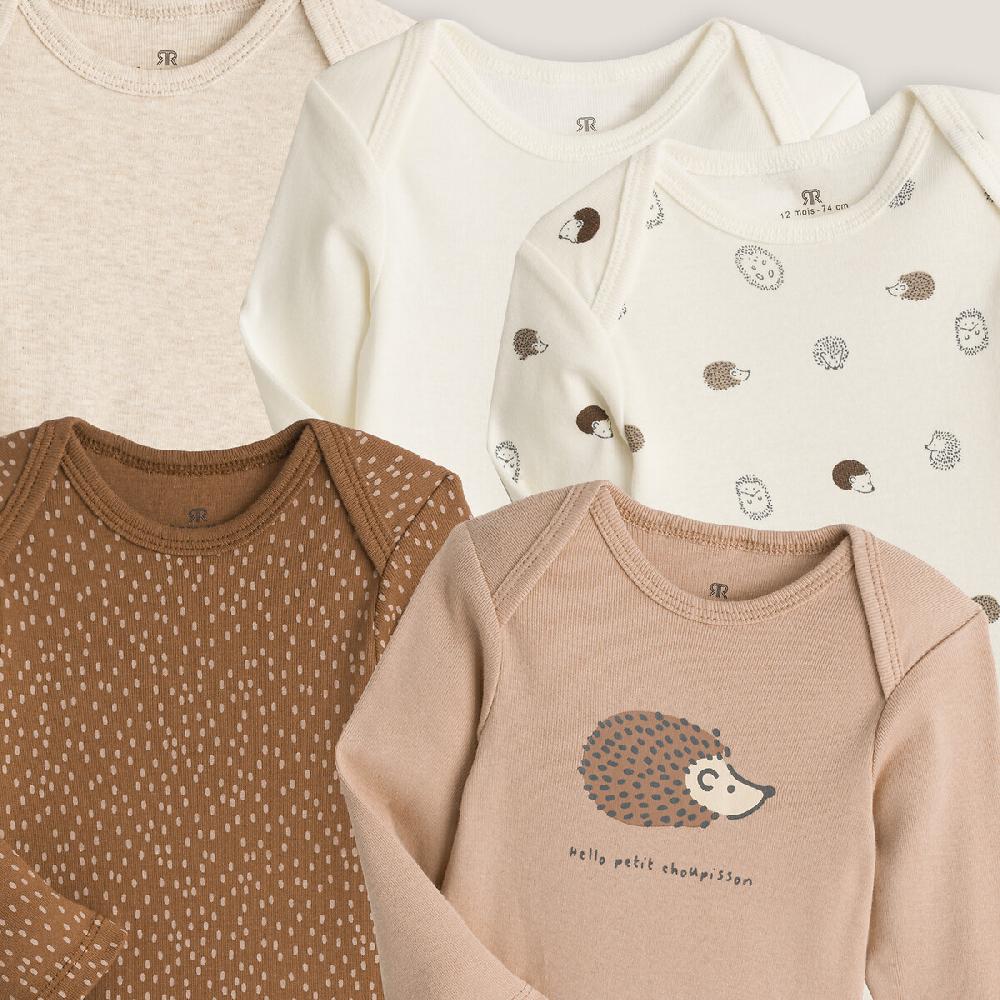 laredoute 5er-Pack braun+beige+ecru LA REDOUTE COLLECTIONS Riesige Rabatte