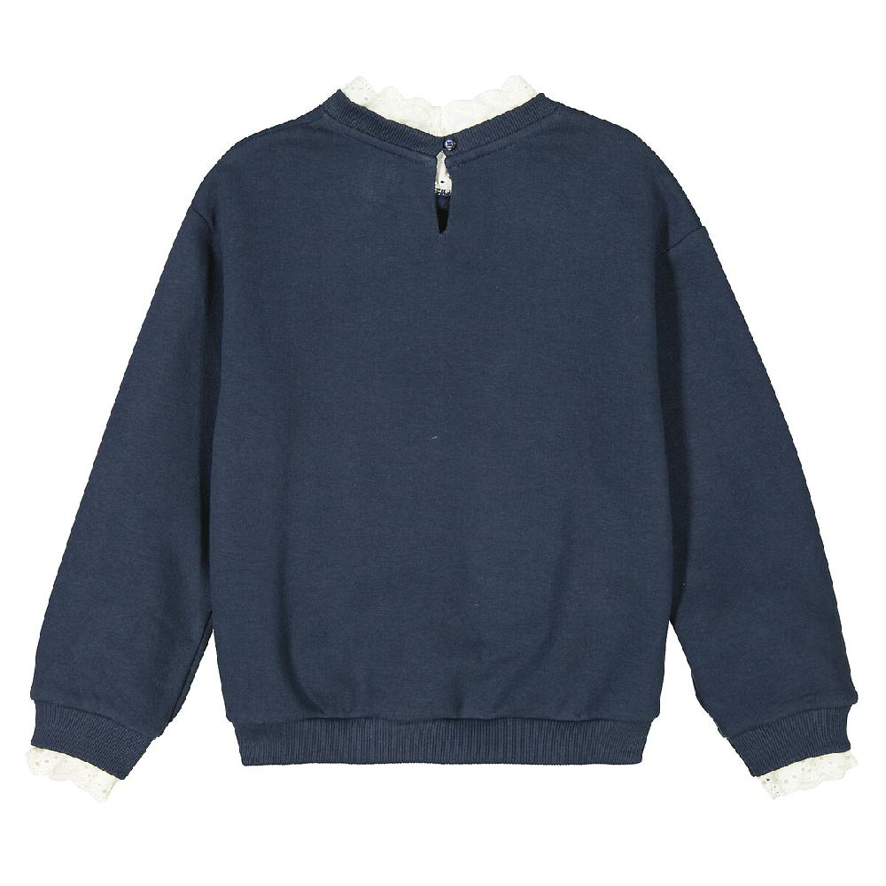 laredoute Sweatshirt Details mit Lochstickerei - LA REDOUTE COLLECTIONS 50% Rabatt mit kostenlosem Versand