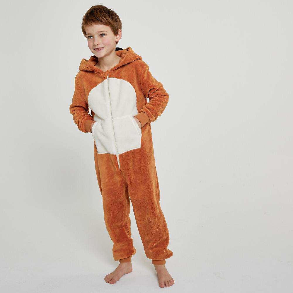 laredoute Fuchs-Overall mit Kapuze kamel LA REDOUTE COLLECTIONS Fabrikladen