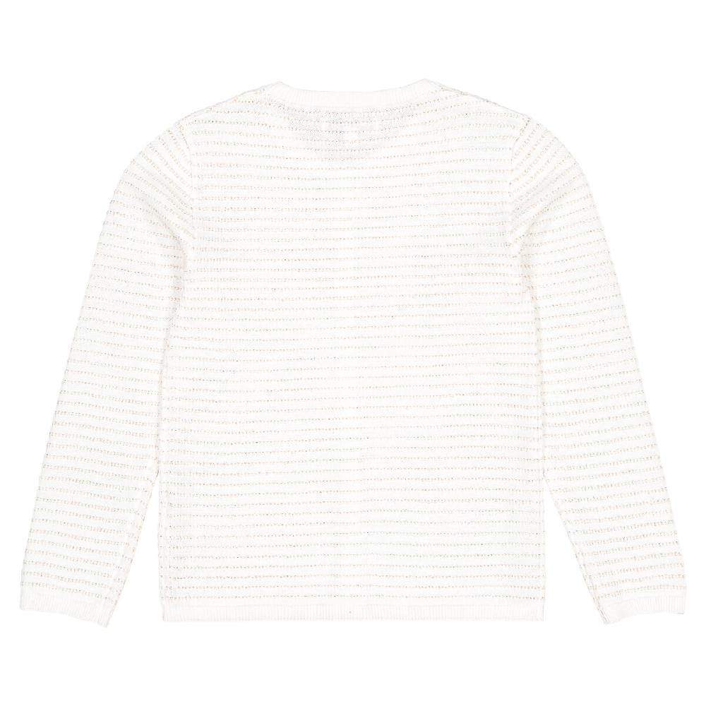 laredoute Feinstrick-Cardigan mit Knöpfen Streifen ecru gestreift LA REDOUTE COLLECTIONS Günstiger Verkauf