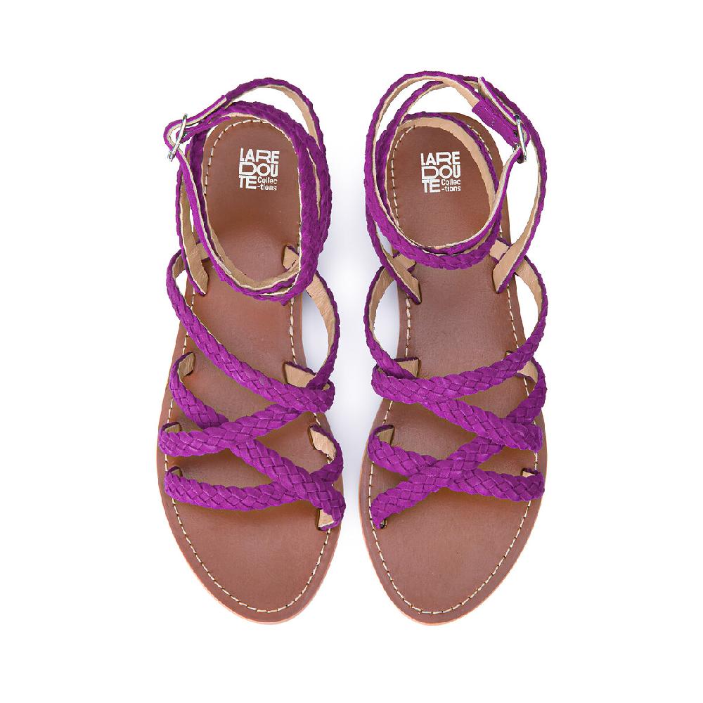 laredoute Geflochtene Signature-Sandalen aus Leder - LA REDOUTE COLLECTIONS Limitierter Zeitrabatt