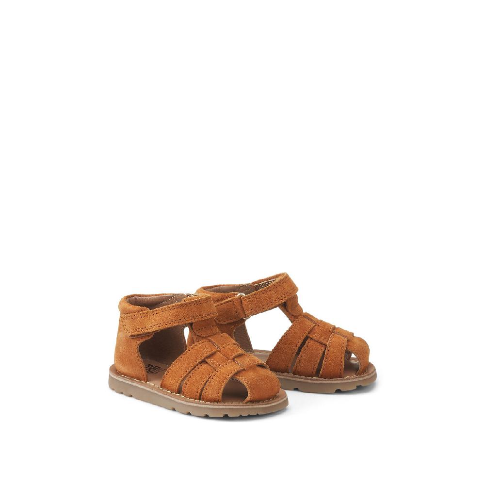 laredoute Sandalen Leder orange LA REDOUTE COLLECTIONS Fabrikpreis