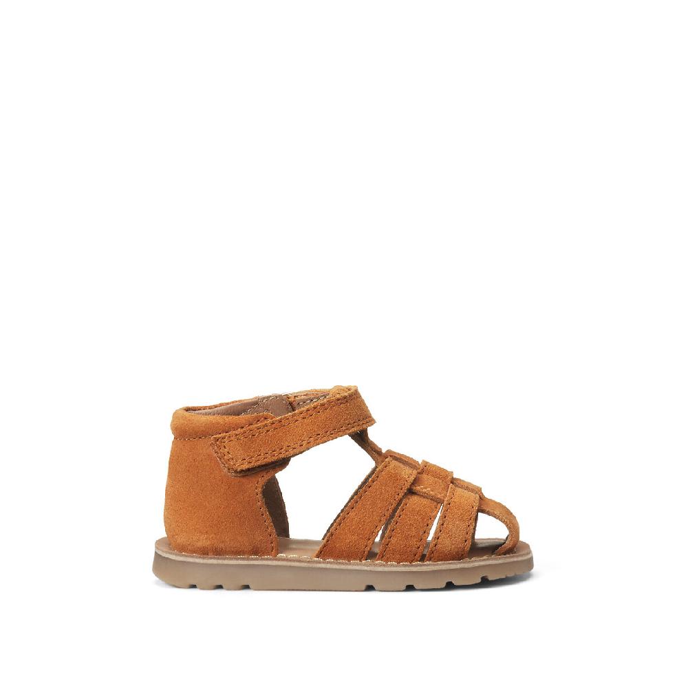 laredoute Sandalen Leder orange LA REDOUTE COLLECTIONS Fabrikpreis