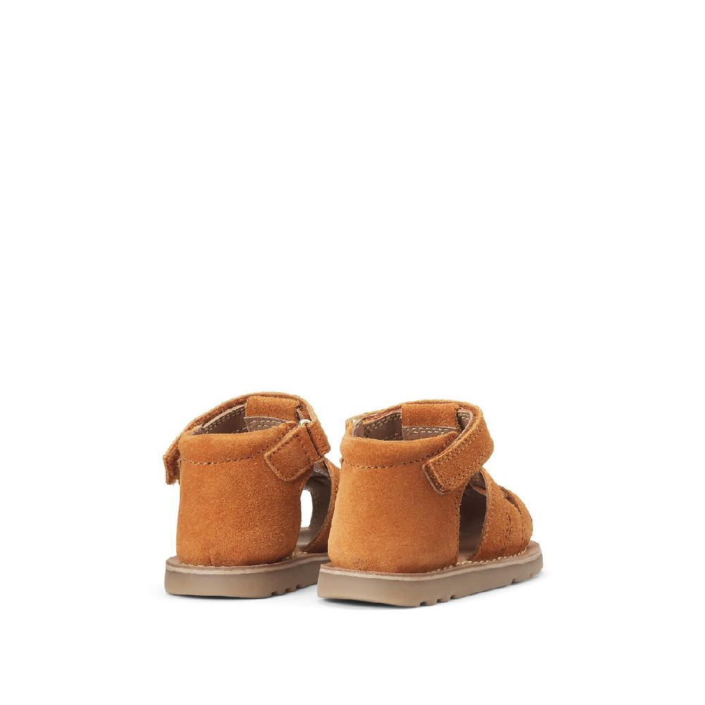 laredoute Sandalen Leder orange LA REDOUTE COLLECTIONS Fabrikpreis